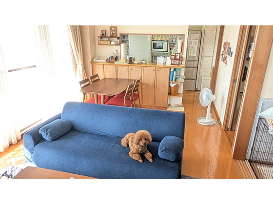 お客様のお部屋のお写真